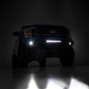 Front bumper with LED lights Rough Country