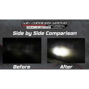 Rear bumper LED reverse lights Oracle