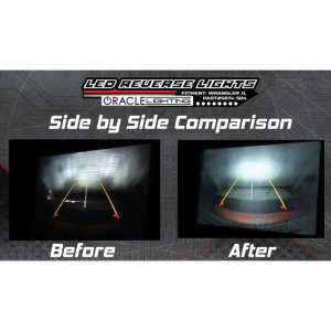 Rear bumper LED reverse lights Oracle