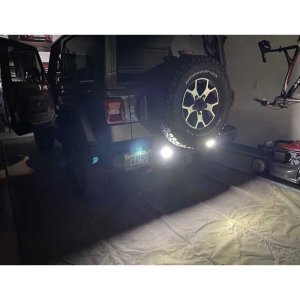 Rear bumper LED reverse lights Oracle