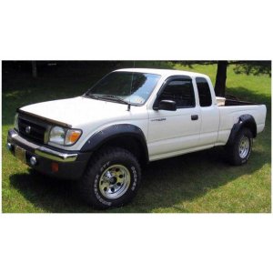 Front and rear fender flares RealTruck Bushwacker Cut-Out Style