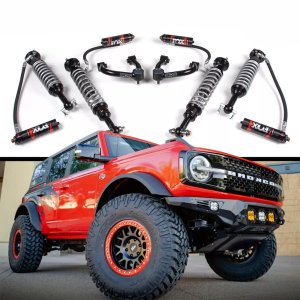 Suspension kit FOX Performance Elite 2.5 Coliovers BDS Lift 3-4"