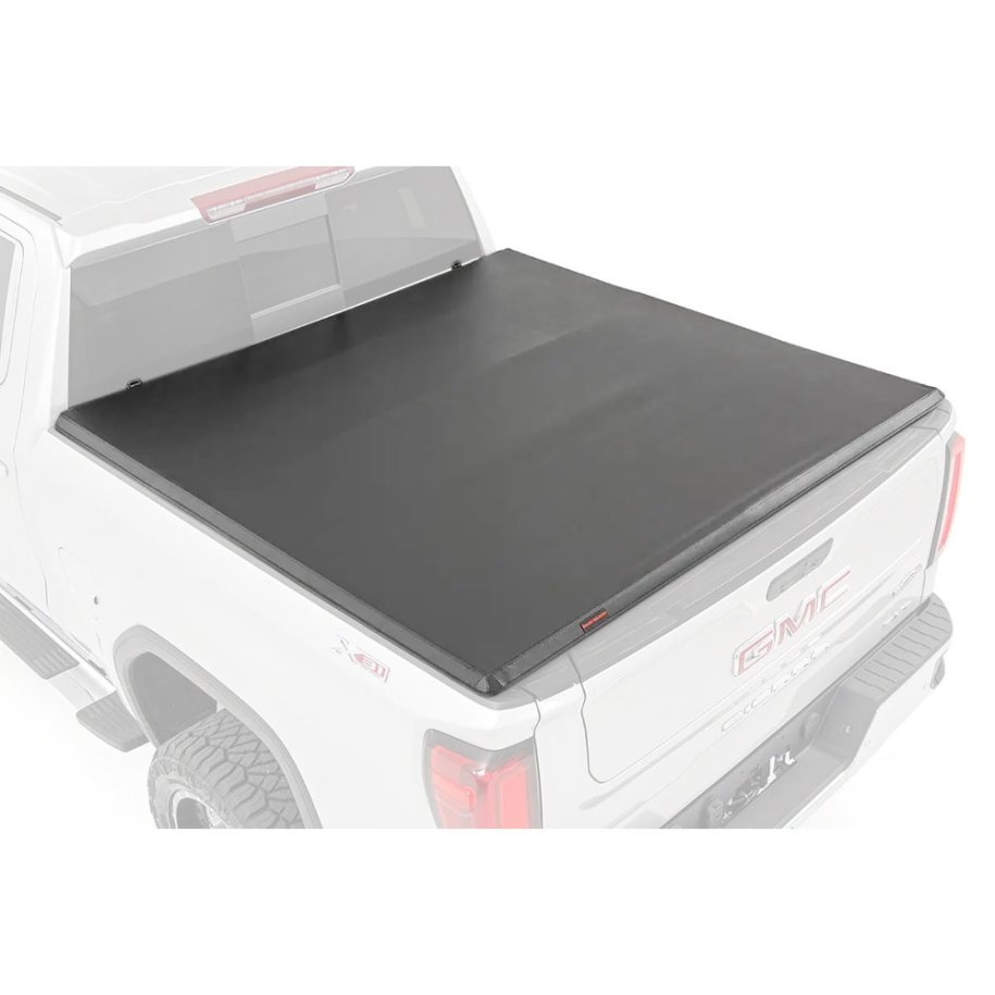 Soft tri-fold bed cover Rough Country 6'7"