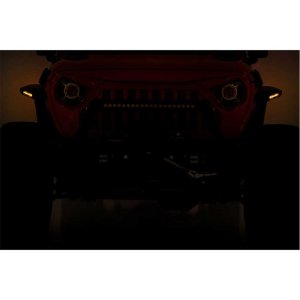 Front and rear fender flares Rough Country LED Flat