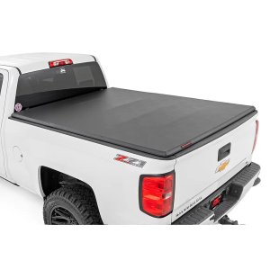 Soft tri-fold bed cover Rough Country 6'7"