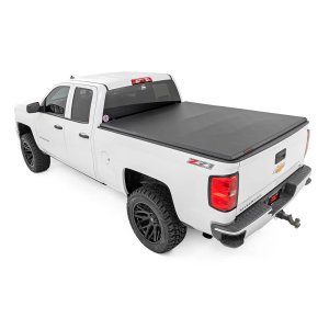 Soft tri-fold bed cover Rough Country 6'7"