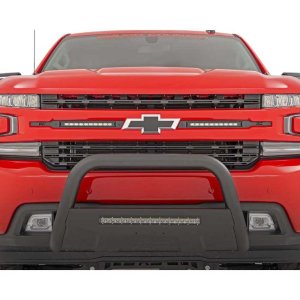 LED light bars 10" dual row flood Rough Country Black Series