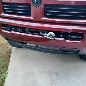 Hidden winch mount Vice Design