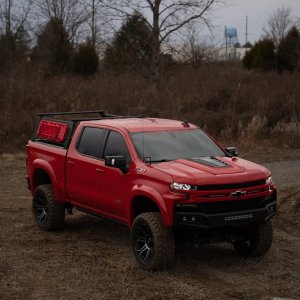 Bed rack aluminum Rough Country