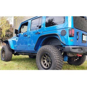 Rear upper adjustable short control arm kit Clayton Premium Lift 0-5"