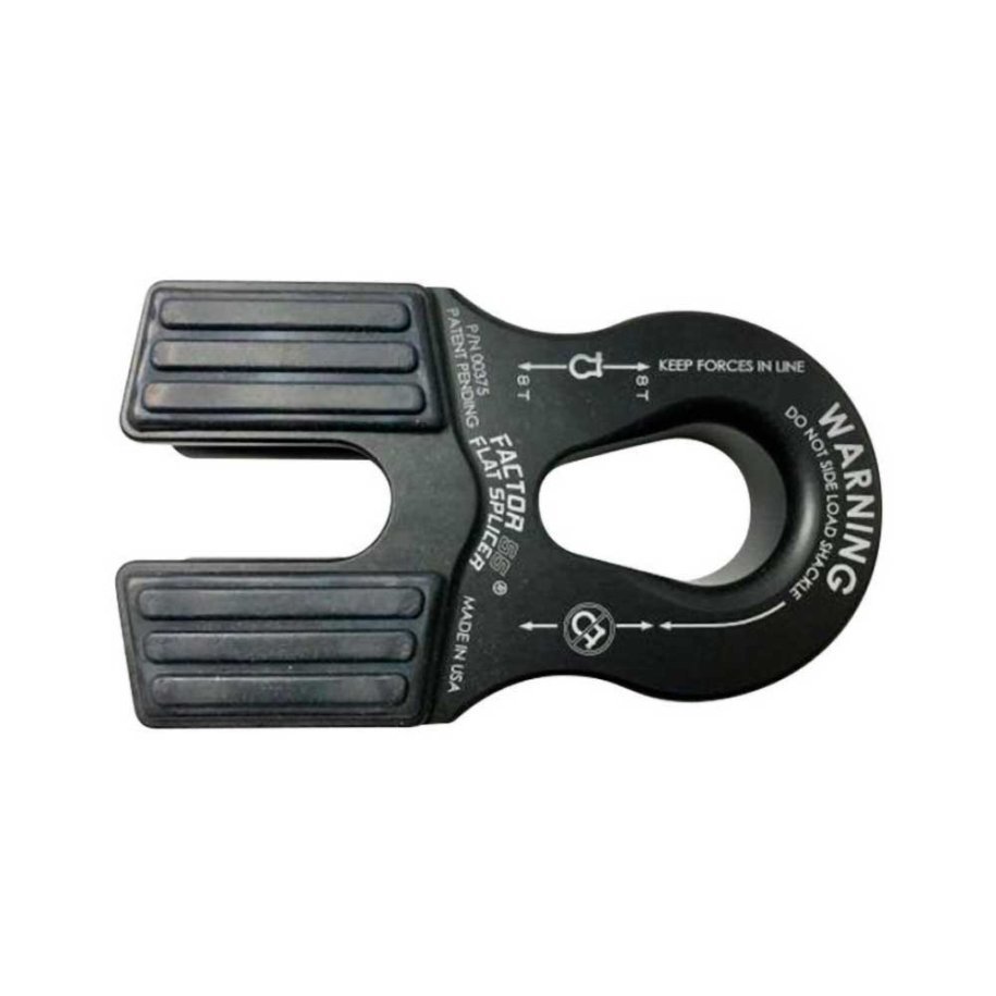 Flat splicer shackle black Factor 55