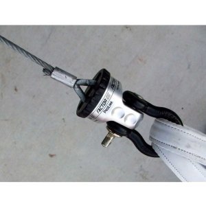 ProLink with titanium pin & rubber guard silver Factor 55