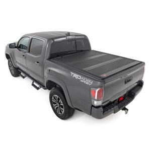 Hard tri-fold bed cover low profile Rough Country 6'