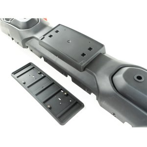 Front plastic bumper OFD with sensor holes
