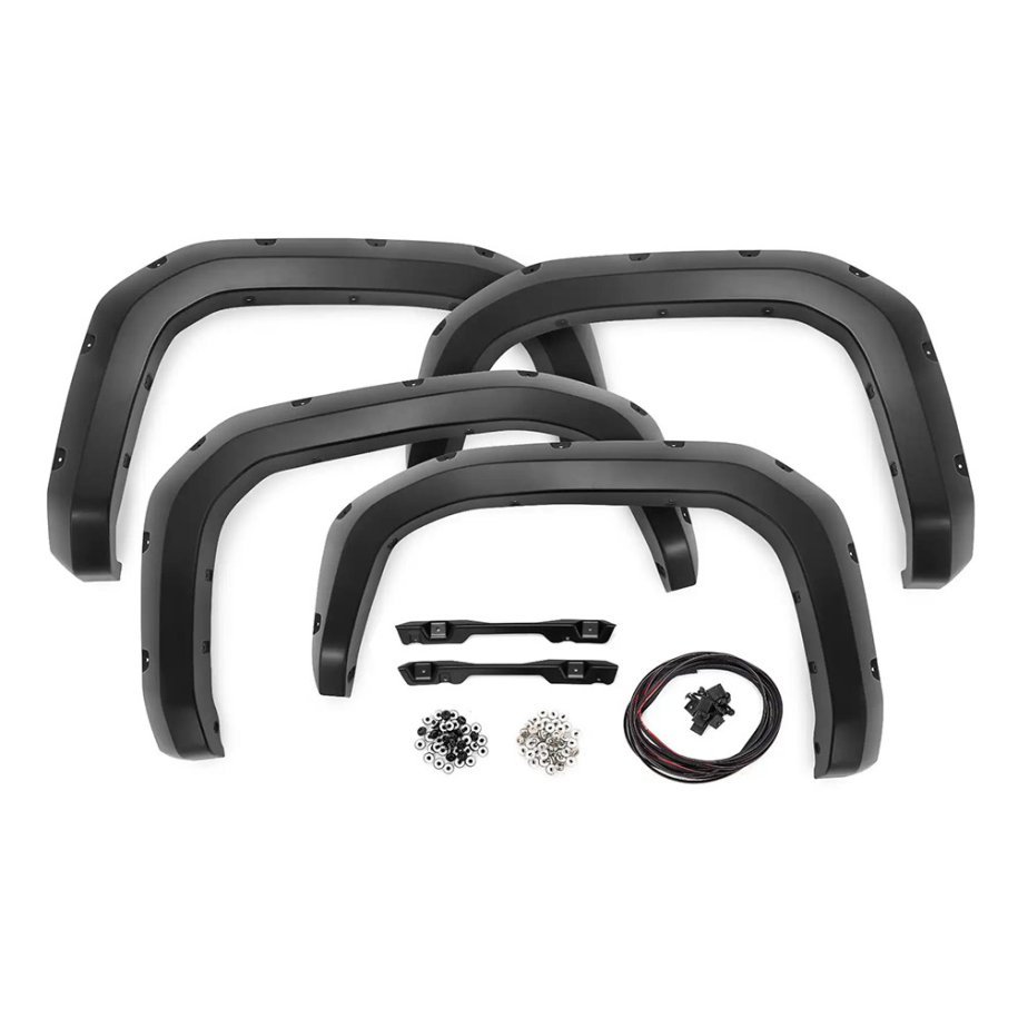Front and rear fender flares Rough Country Pocket