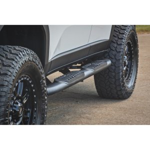 Oval nerf steps black Rough Country