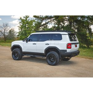 Oval nerf steps black Rough Country
