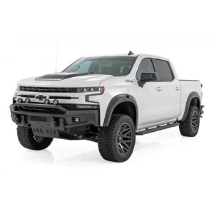 Running boards Rough Country Multi-Color LED CrewMax