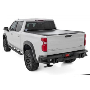 Running boards Rough Country Multi-Color LED CrewMax