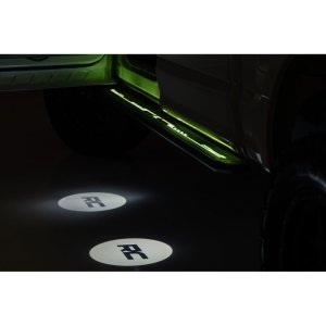 Running boards Rough Country Multi-Color LED CrewMax