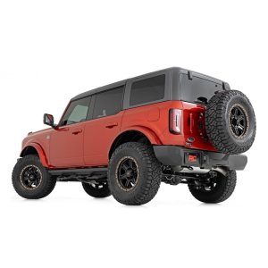 Side steps adjustable aluminum Rough Country SRL2