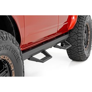 Side steps adjustable aluminum Rough Country SRL2