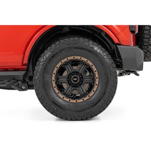 Side steps adjustable aluminum Rough Country SRL2