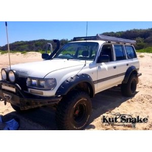 Kut Snake arku paplašinātāji Toyota Land Cruiser 80 Monster